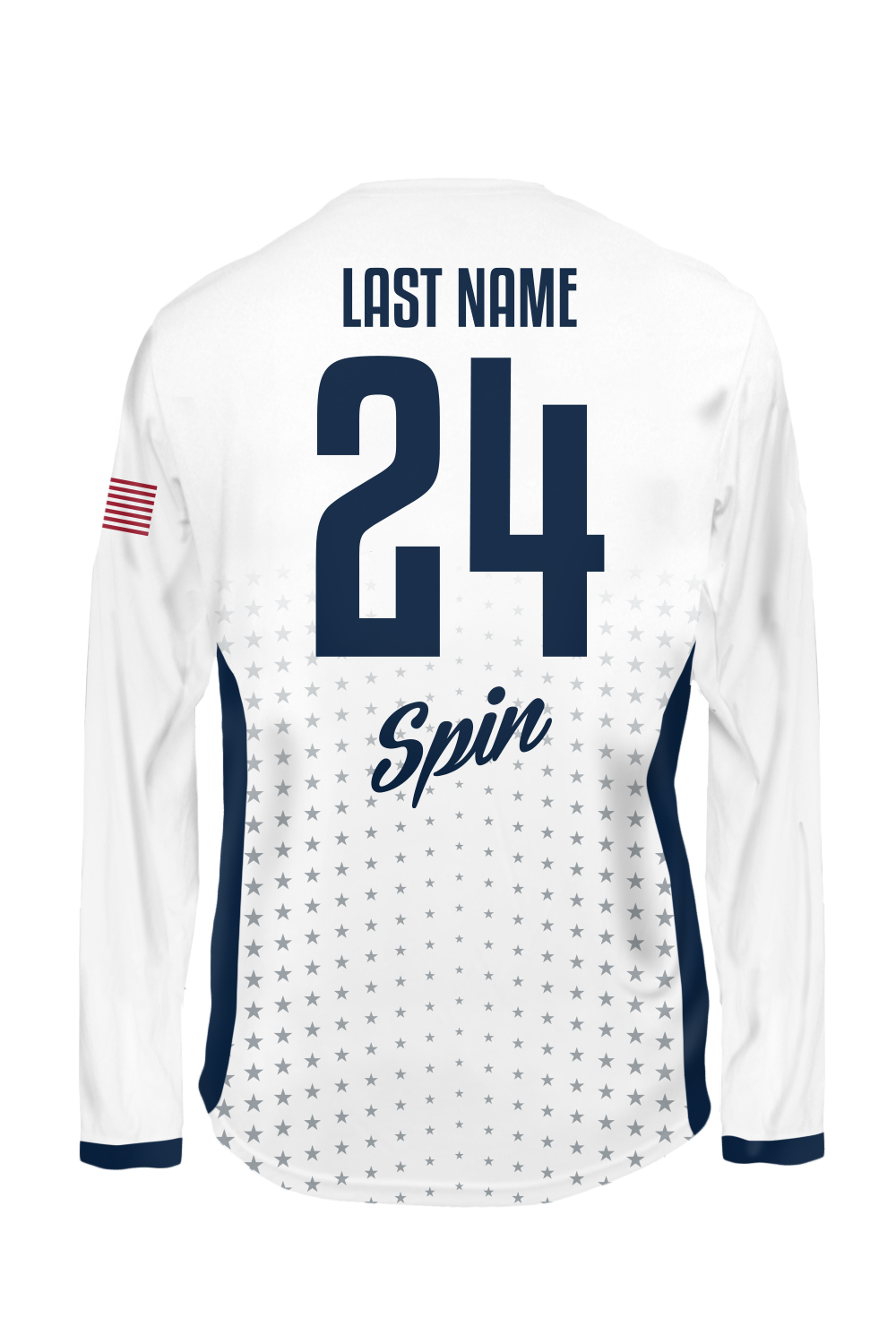 USNT LS Jersey - White (Player)