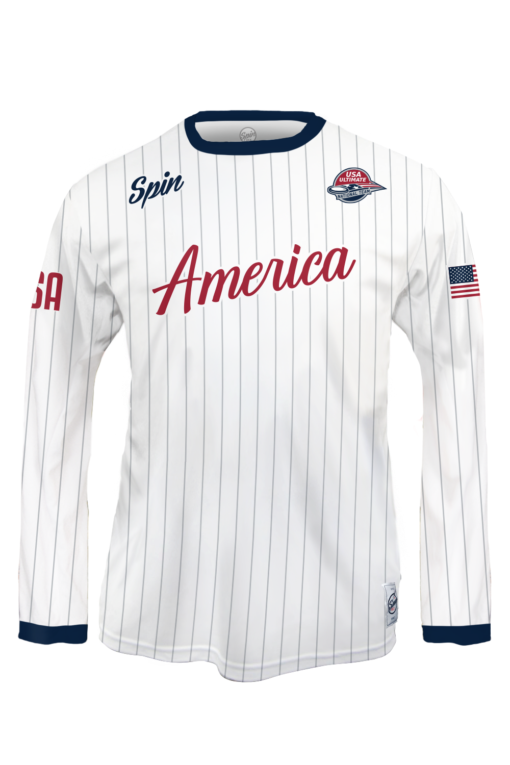 USNT Long Sleeve Jersey (White)
