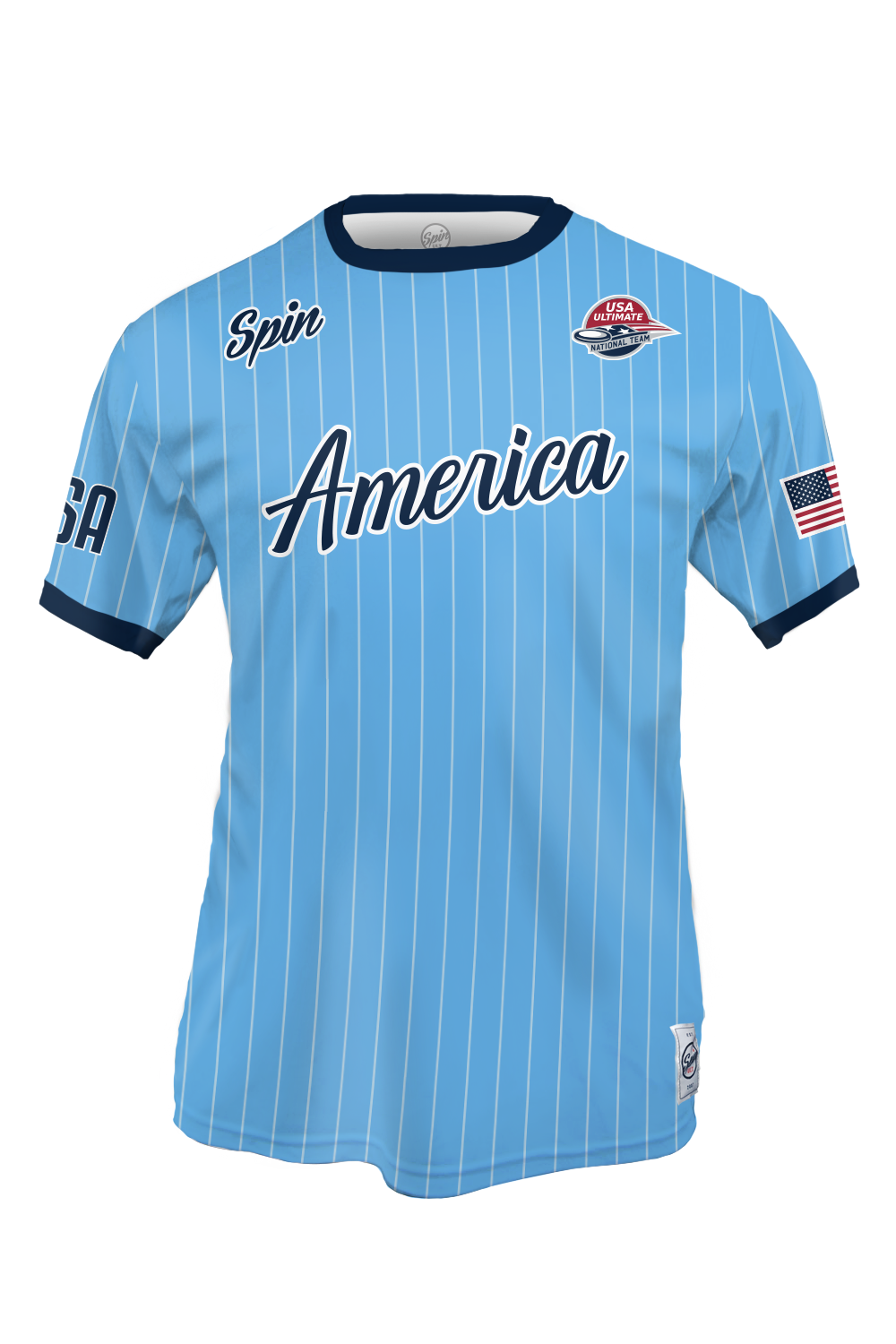 USNT Short Sleeve Jersey (Light Blue)