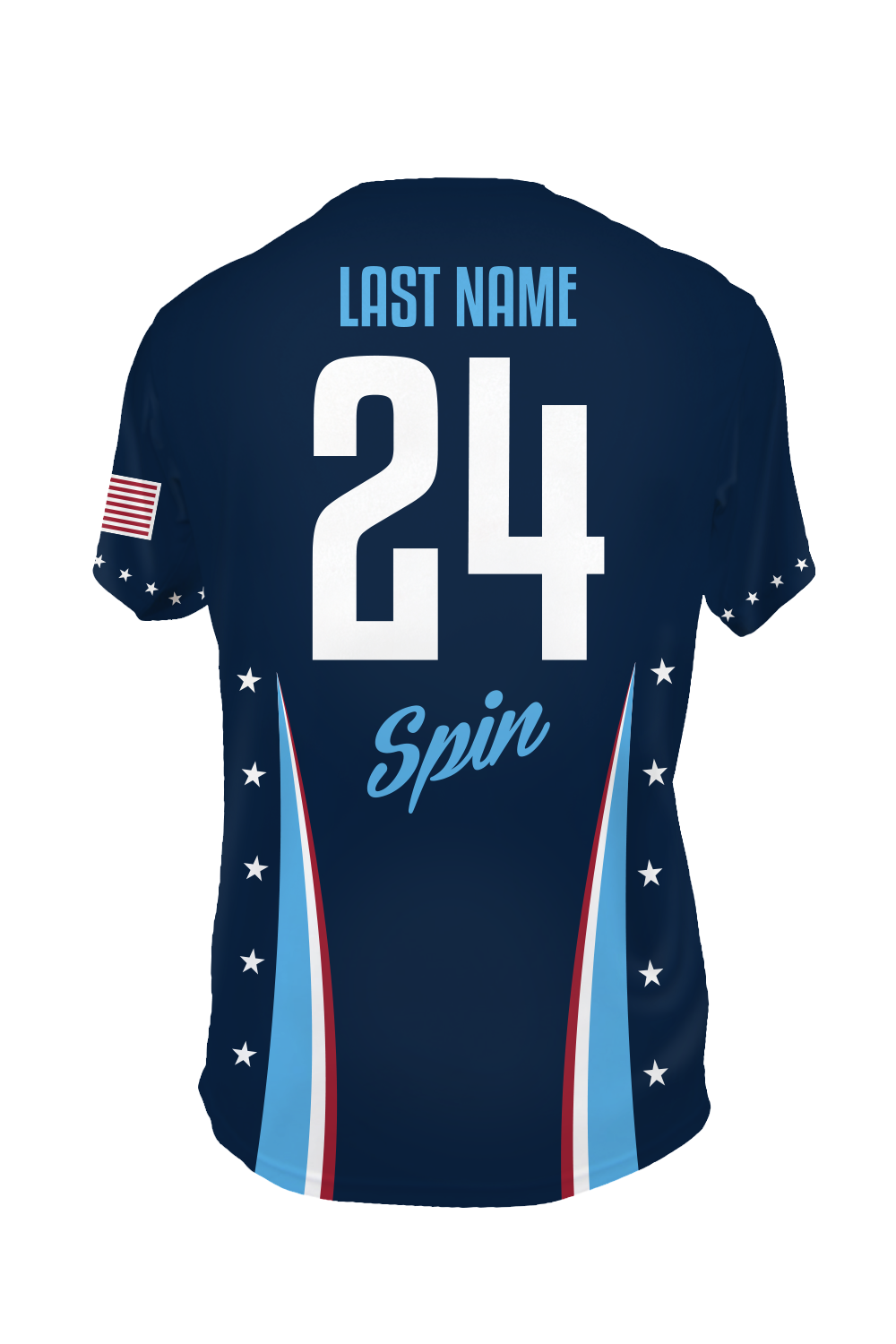 USNT SS Jersey - Navy (Player)
