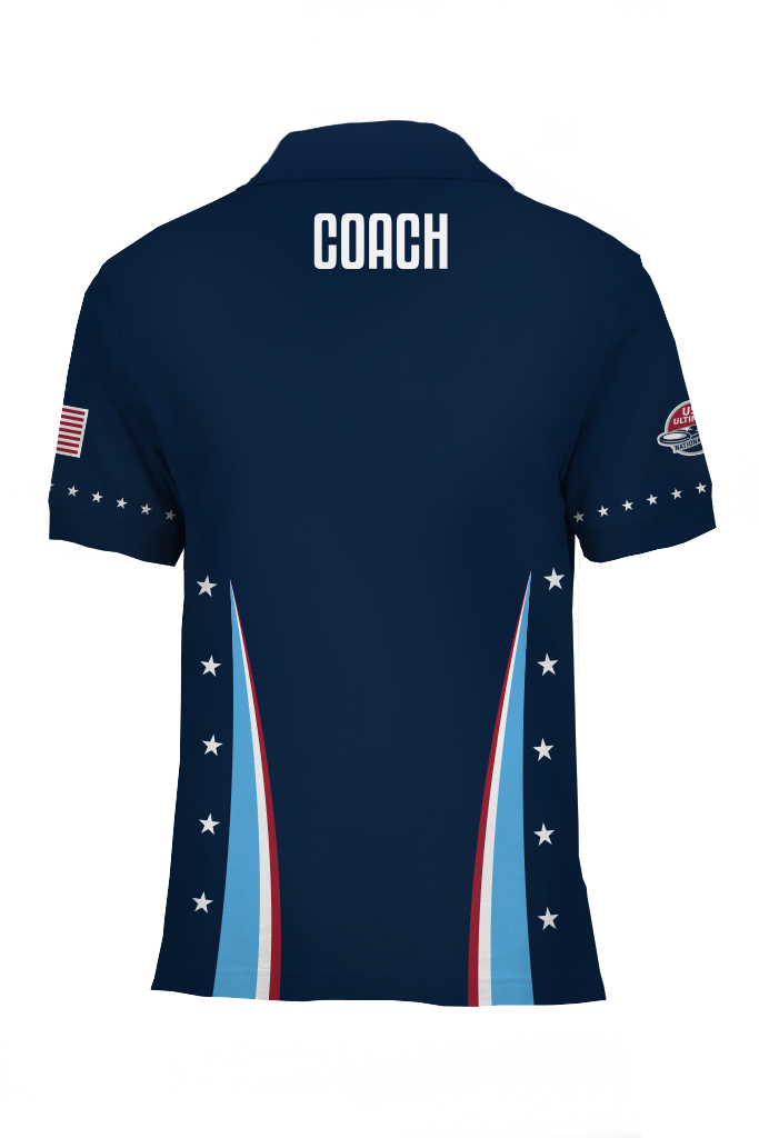 USNT Staff & Coach Polo - Navy (Staff)