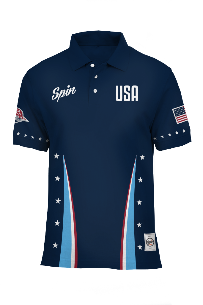 USNT Staff & Coach Polo - Navy (Staff)