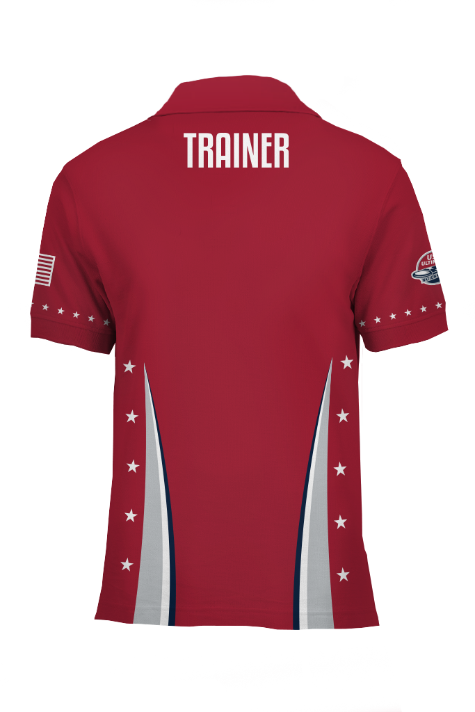 USNT Medical Polo - Red (Staff)