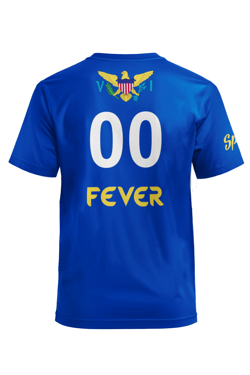 Virgin Islands Fever Short Sleeve Jersey (Blue)