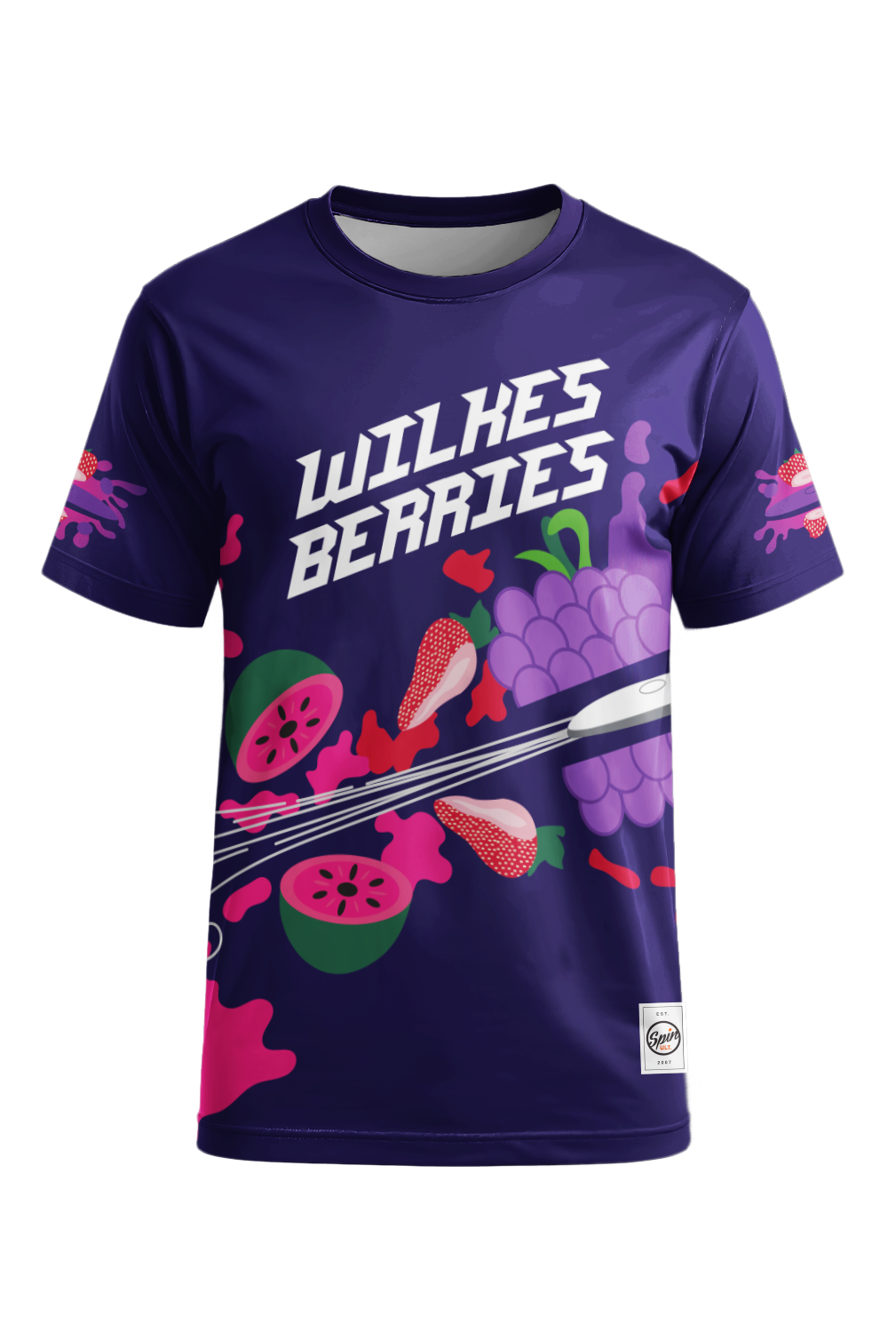 Wilkes Berries Short Sleeve Jersey (Purple)