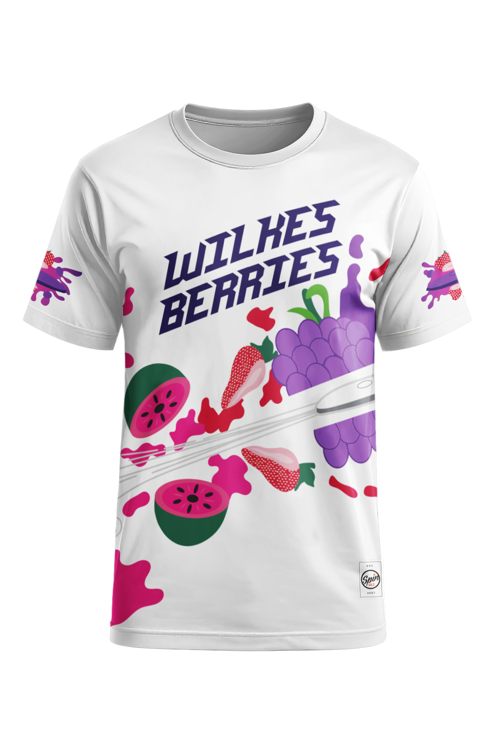 Wilkes Berries Short Sleeve Jersey (White)