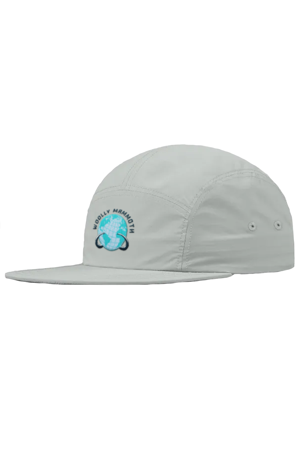 Woolly Mammoth Ghost 5 Nylon Hat (Light Grey)