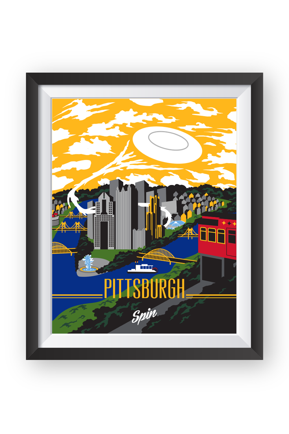 Pittsburgh Art Print