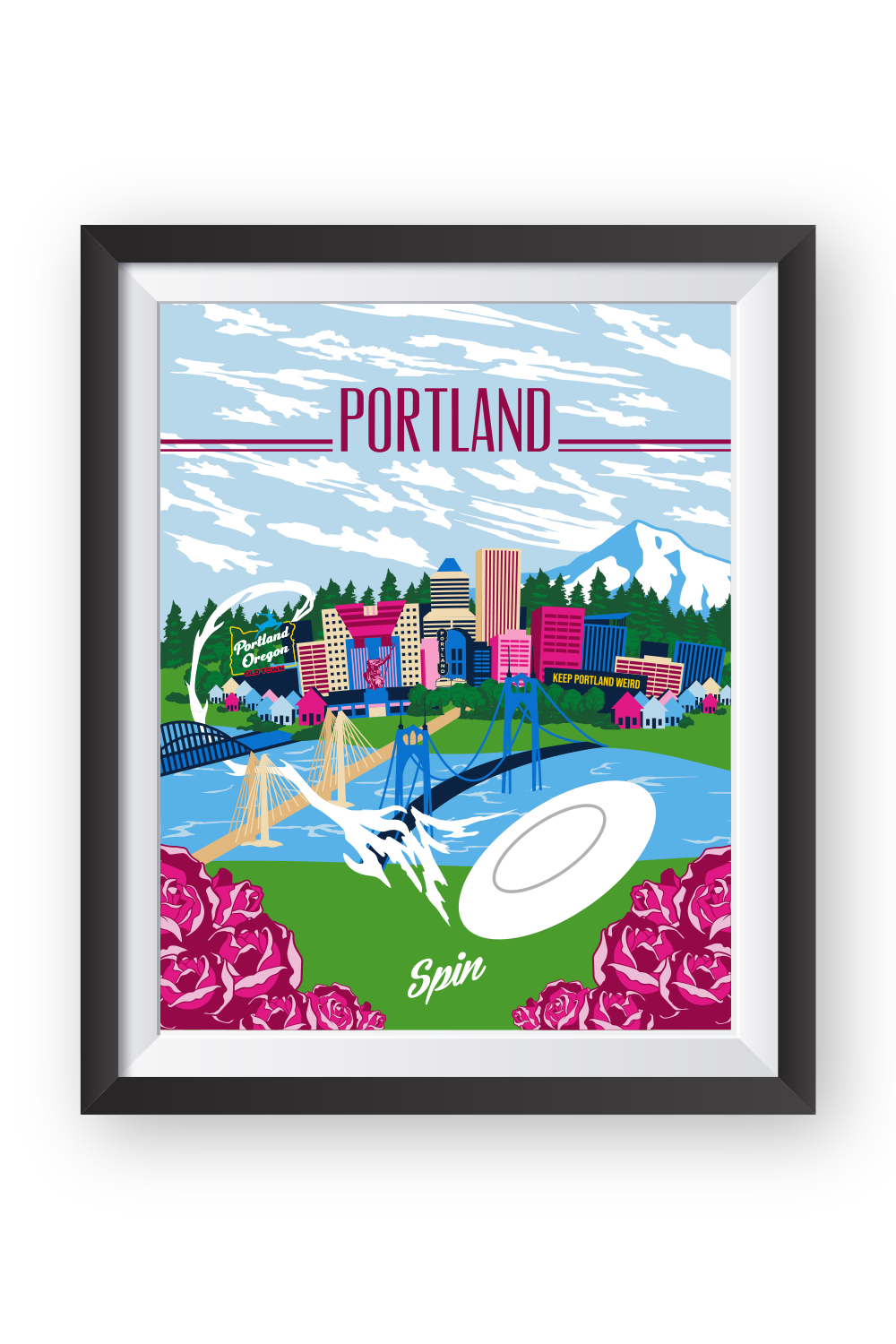 Portland Art Print