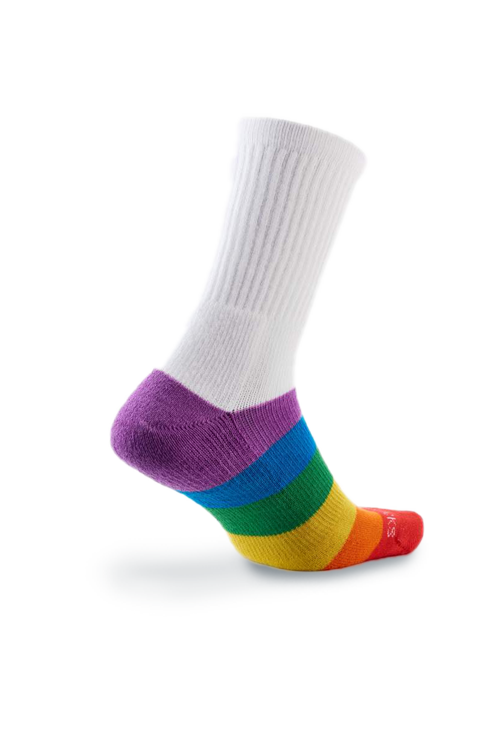 Kikko Socks Athlete Crew II (Rainbow White)