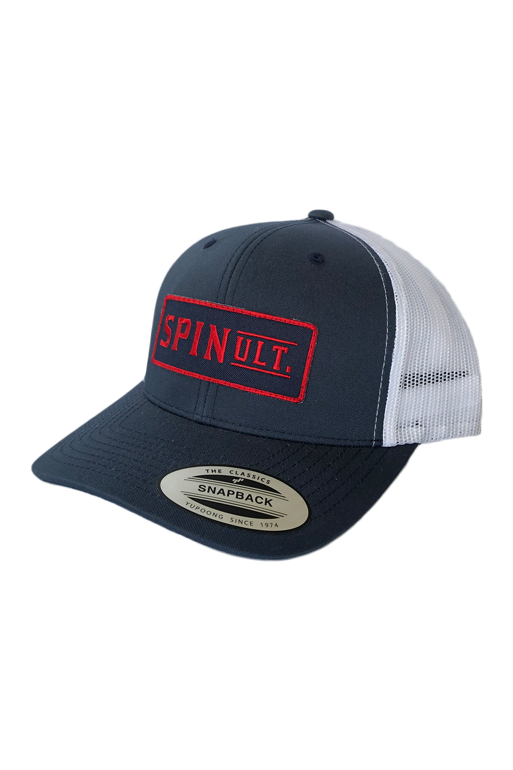 Spin Bold Patch (Navy/Red)