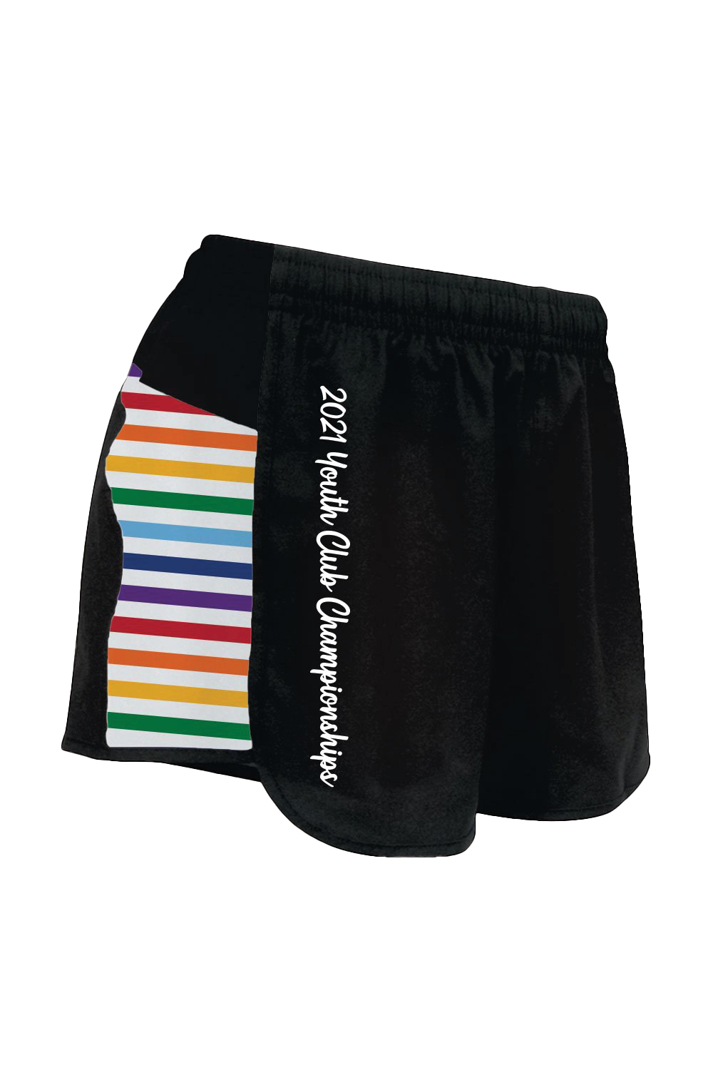 YCC 2021 Rainbow Stripes Racer Shorts