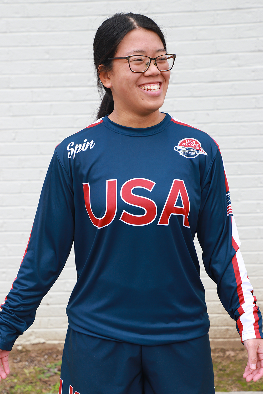 USNT Long Sleeve Jersey (Navy)