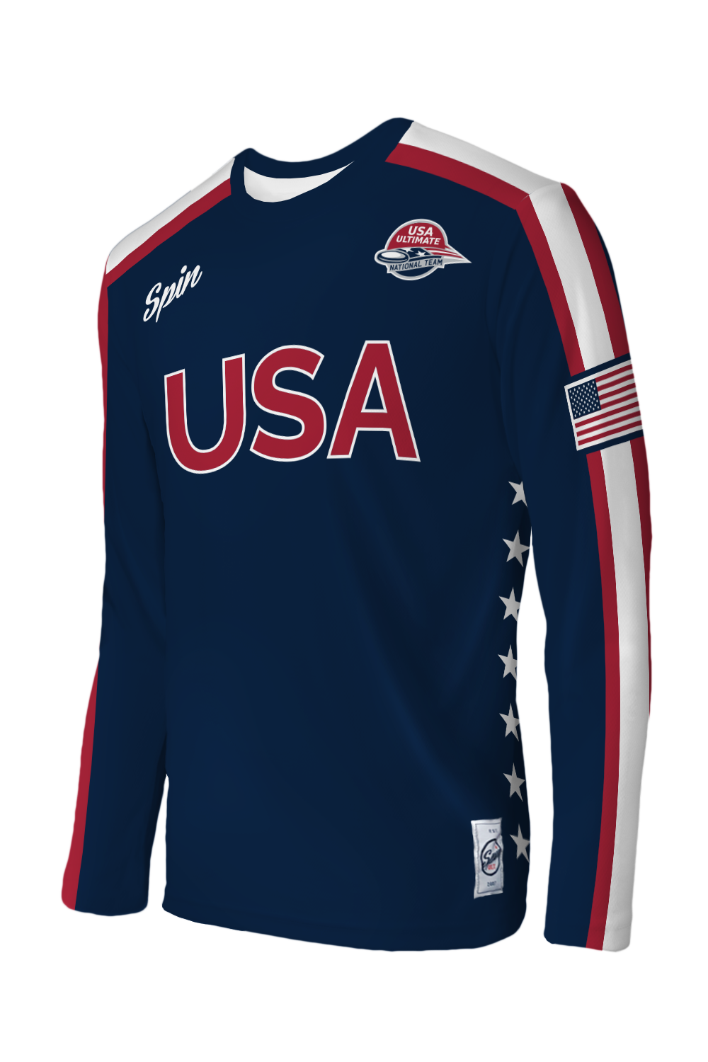 USNT Long Sleeve Jersey (Navy)