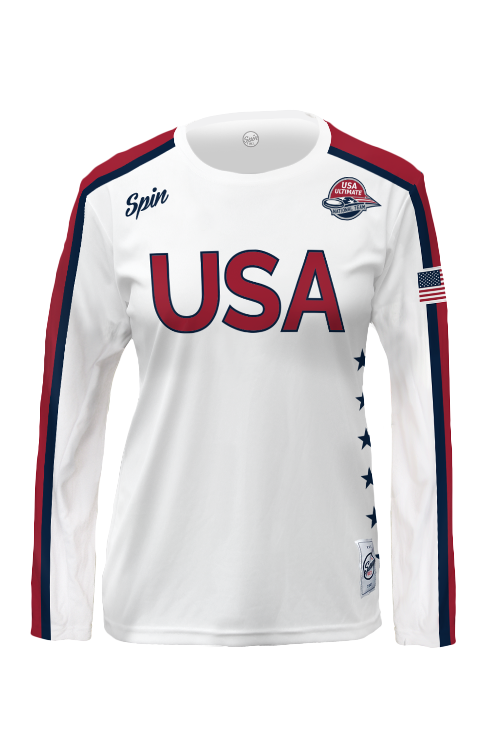 USNT Long Sleeve Jersey (White) (Retired)