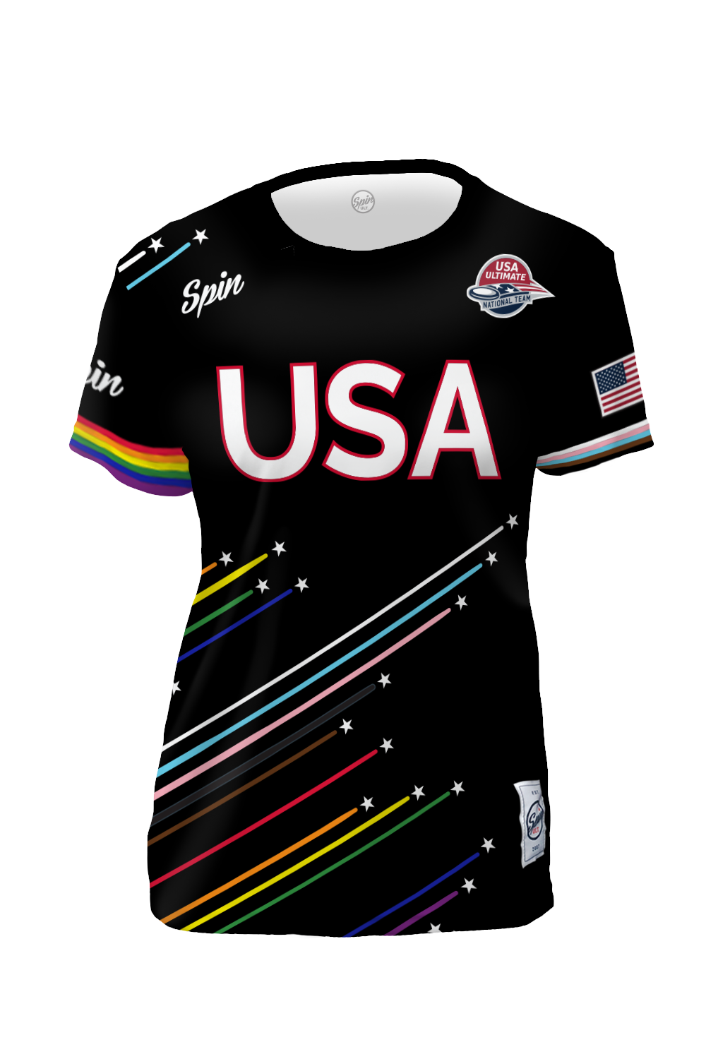 USNT Long Sleeve Jersey (White) – Spin Ultimate